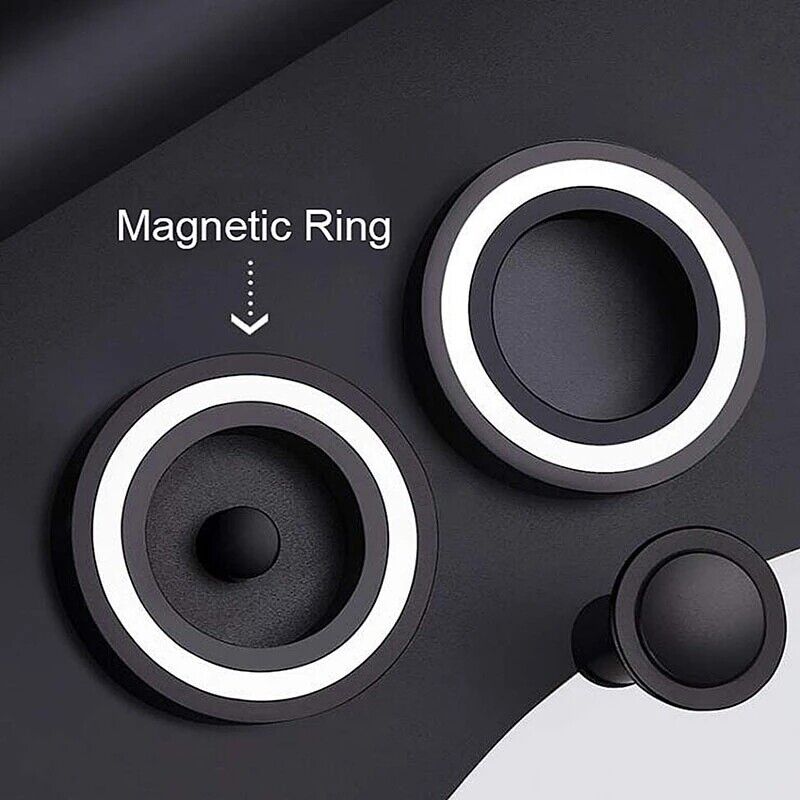 Magnetic Wall Mount Hair Dryer Holder for Dyson - Black Metal