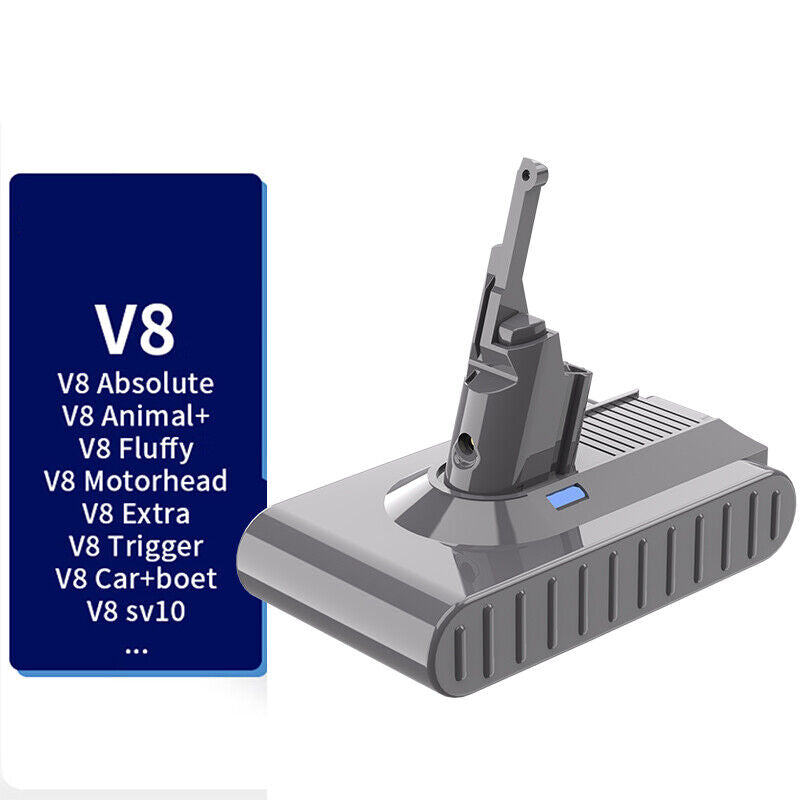6800mAh Sony Cell Battery for Dyson V8 SV10 Vacuum Cleaner