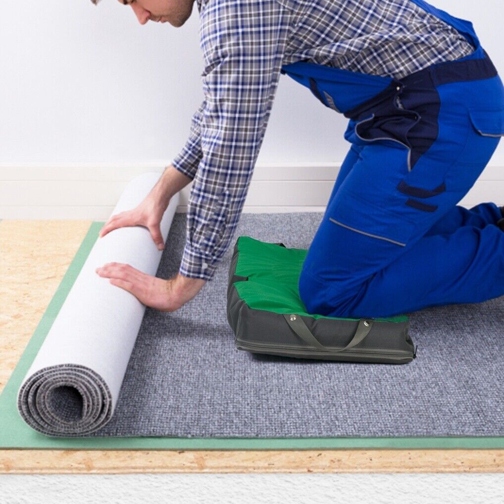 Premium Kneeling Pad Green/Grey Large Comfort Knee Mat