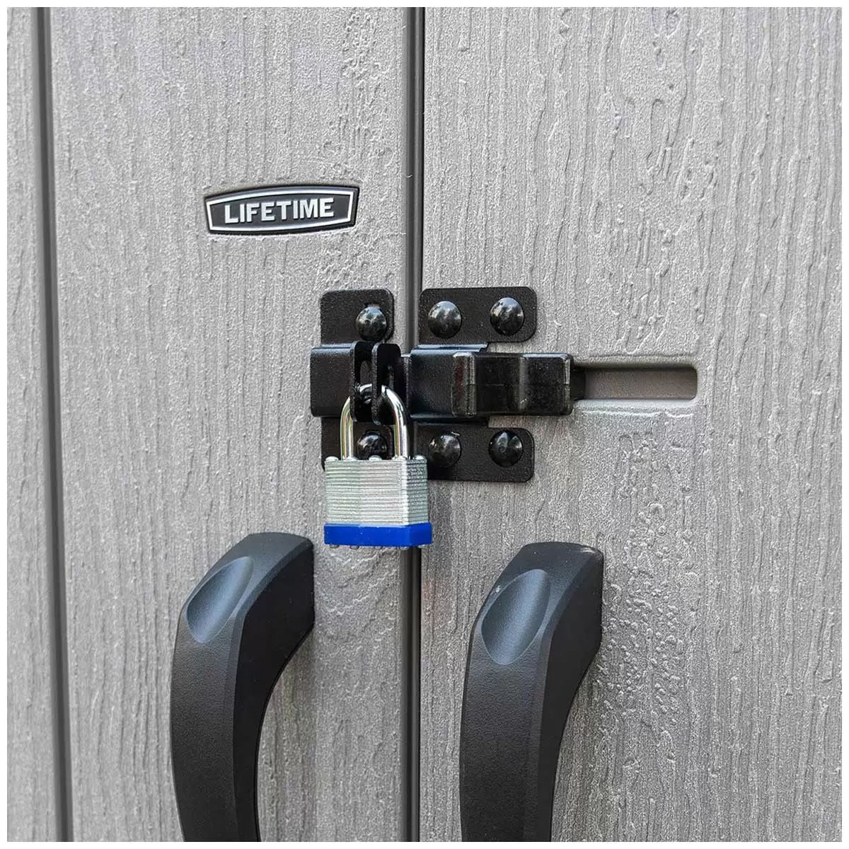 Lifetime Vertical Shed With Shelves