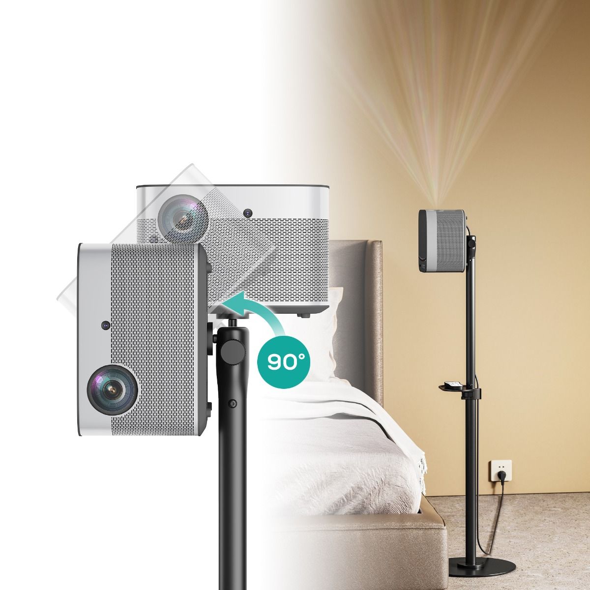 activiva Universal Mini Projector Floor Stand