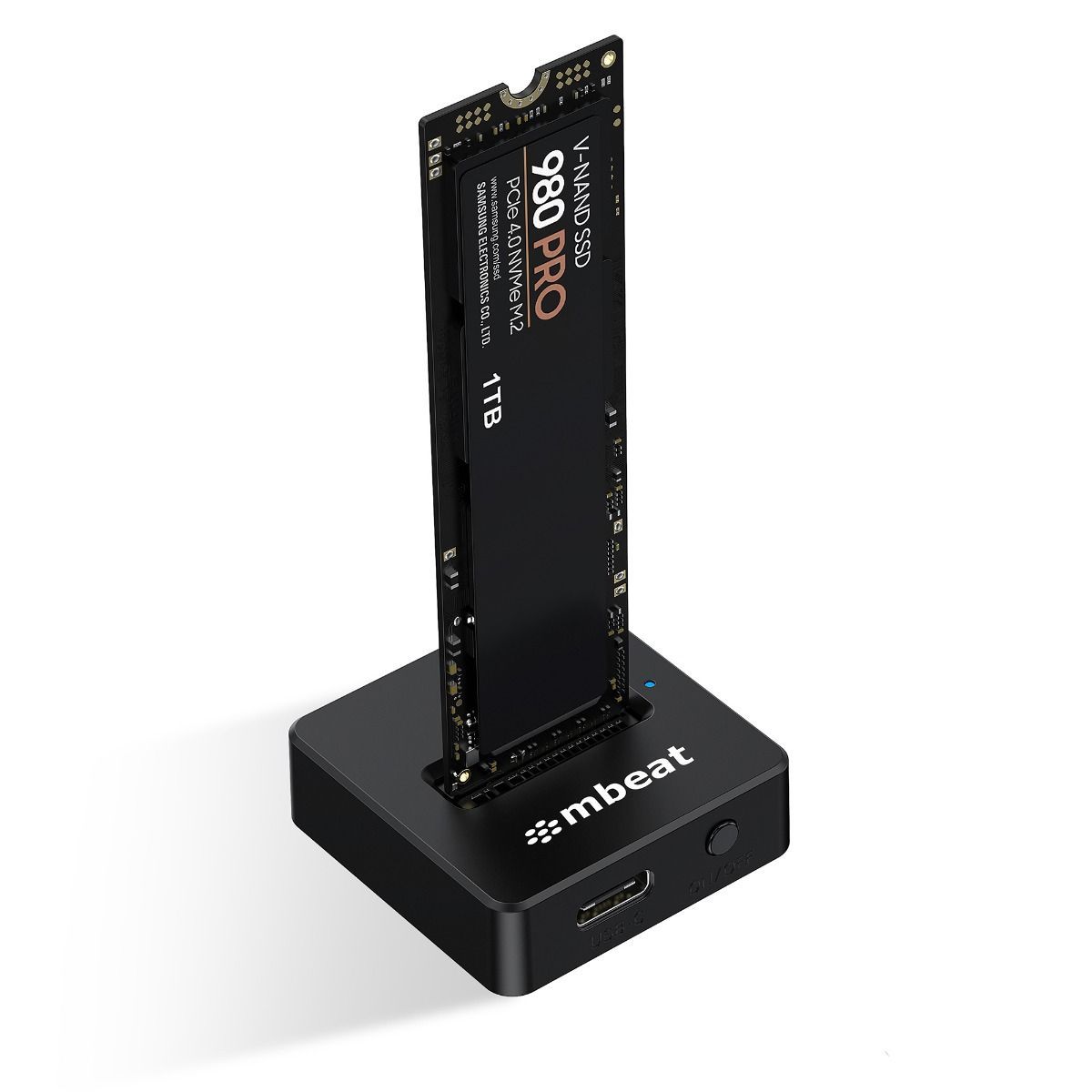 mbeat H5 USB-C/A 10Gbps M.2 NVMe & SATA SSD Mini Dock
