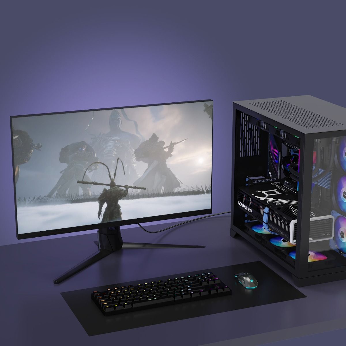 mbeat Tough Link 1.8m 16K DP to DP Cable - Space Grey