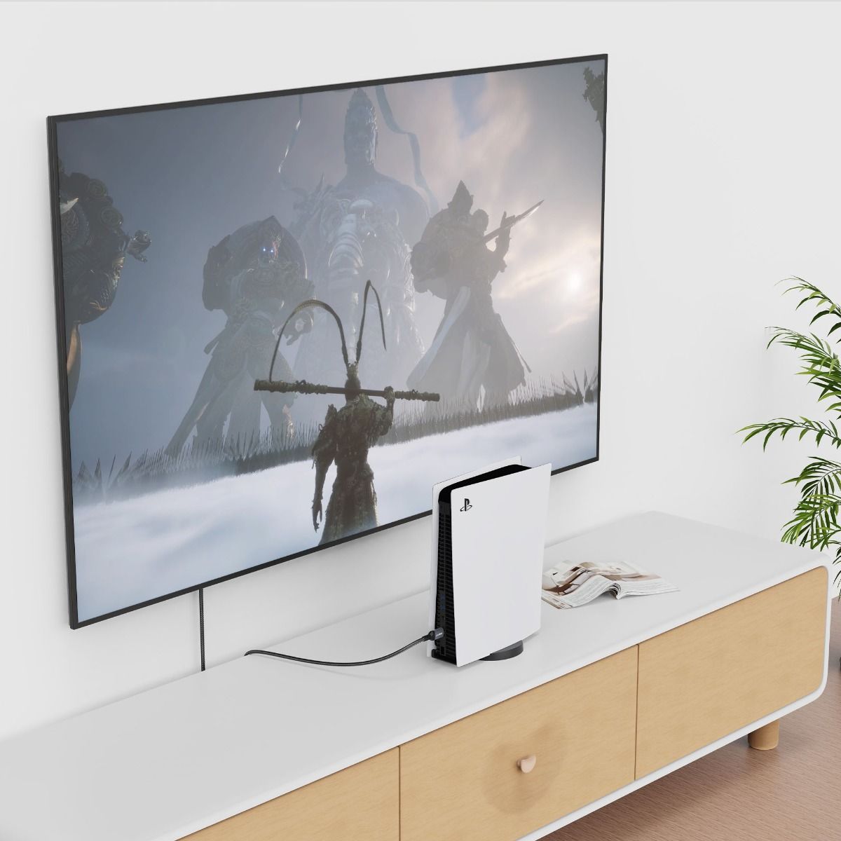 mbeat Tough Link 1.5m Certified 8K HDMI Cable - Space Grey