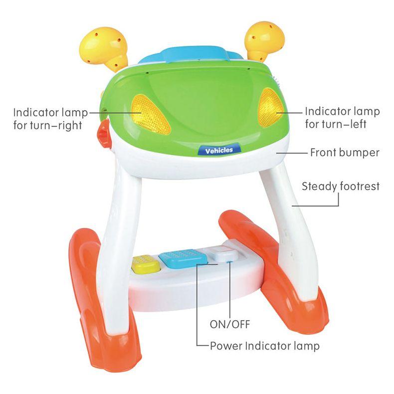 Baby Sensory Play Interactive Driving Simulation with Music and Light