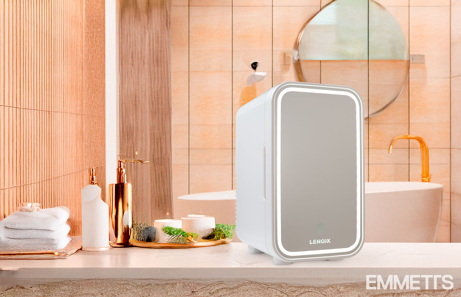 6L Touch Operated Beauty, Cosmetics & Skincare Fridge