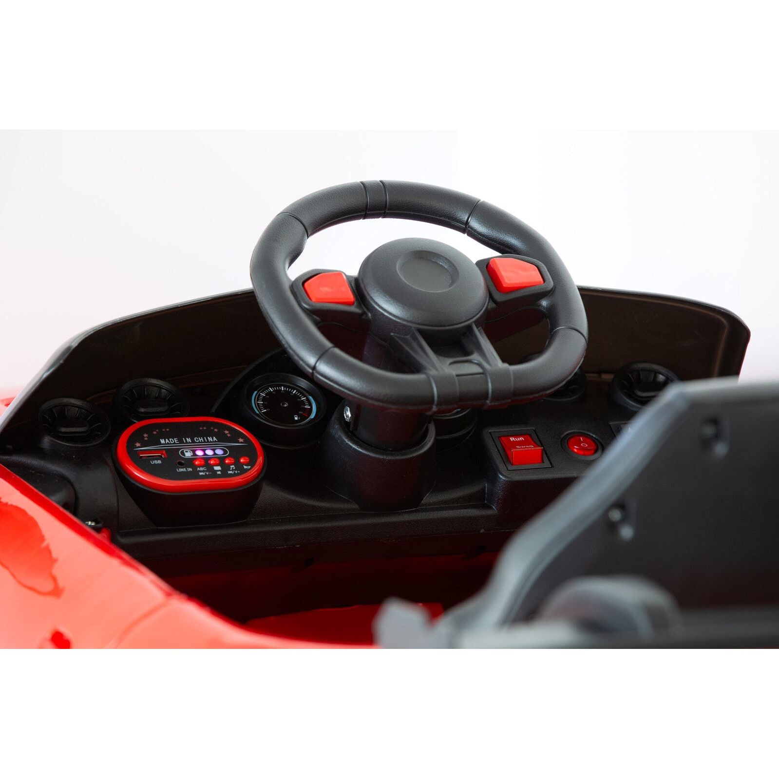 Mercedes-inspired Design Ride-on (Red) Electric Car with Parental Remote Control