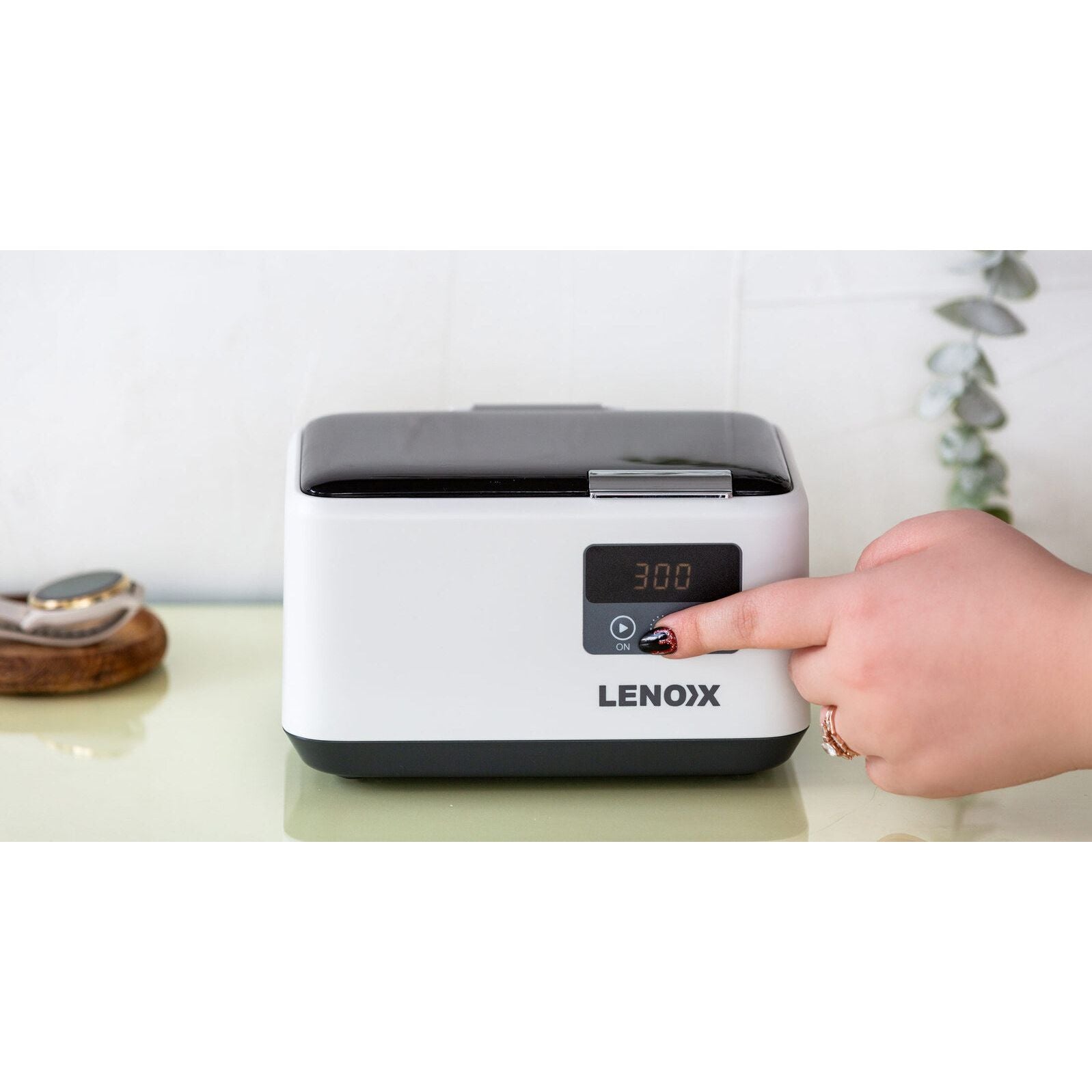 50W Ultrasonic Jewellery Cleaner, 4800HZ w/ 600ml Tank and LED Display