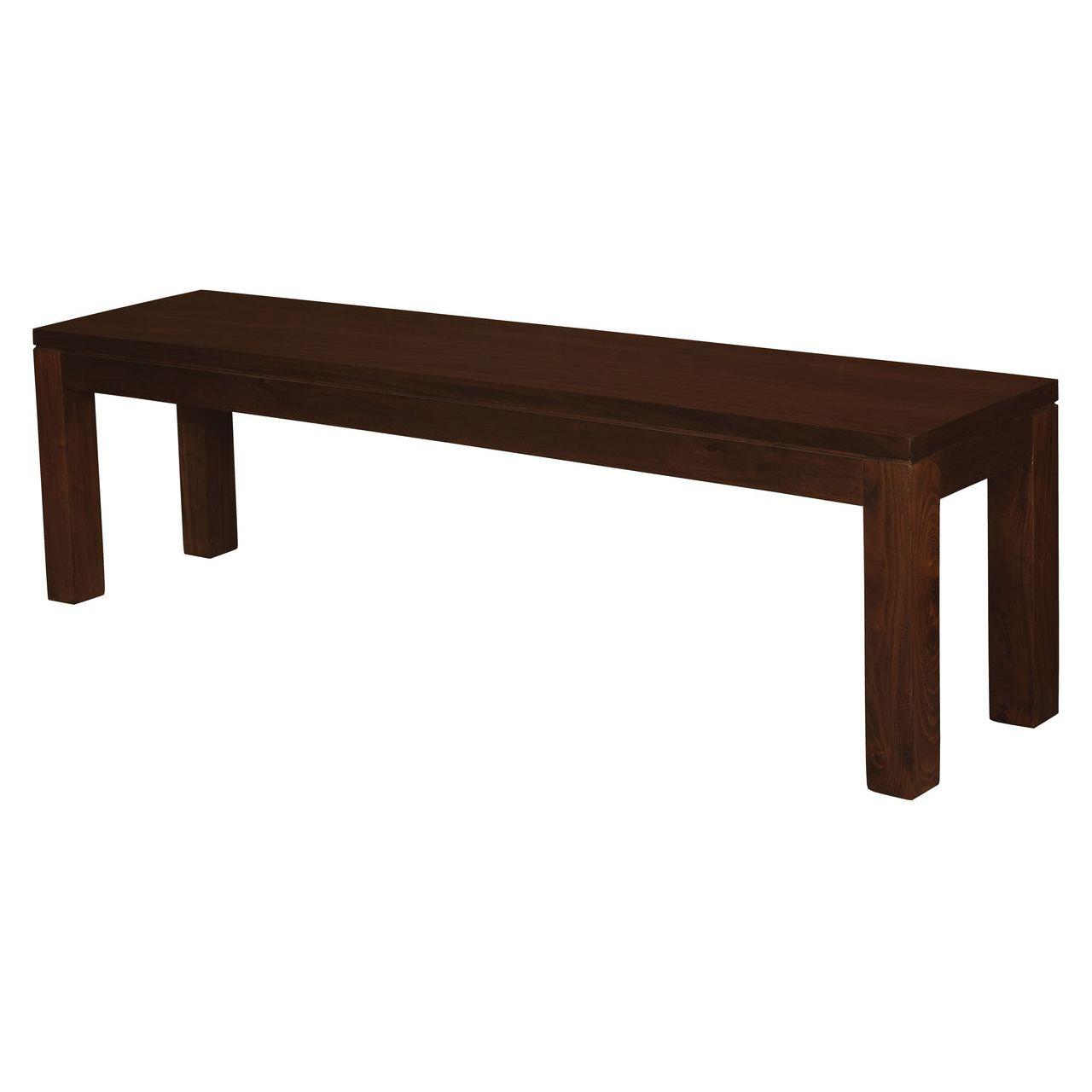 Tilda Solid Mahogany Timber Bench (Mahogany)