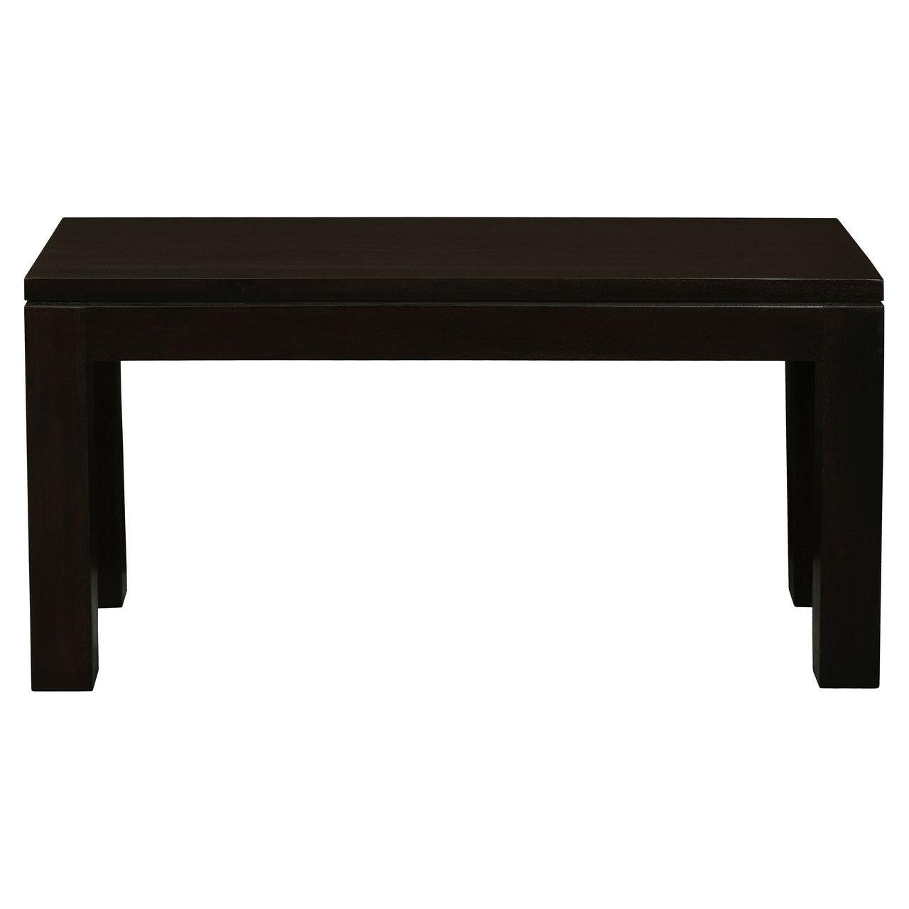 Amsterdam Solid Timber Bench 90 x 35 cm (Chocolate)