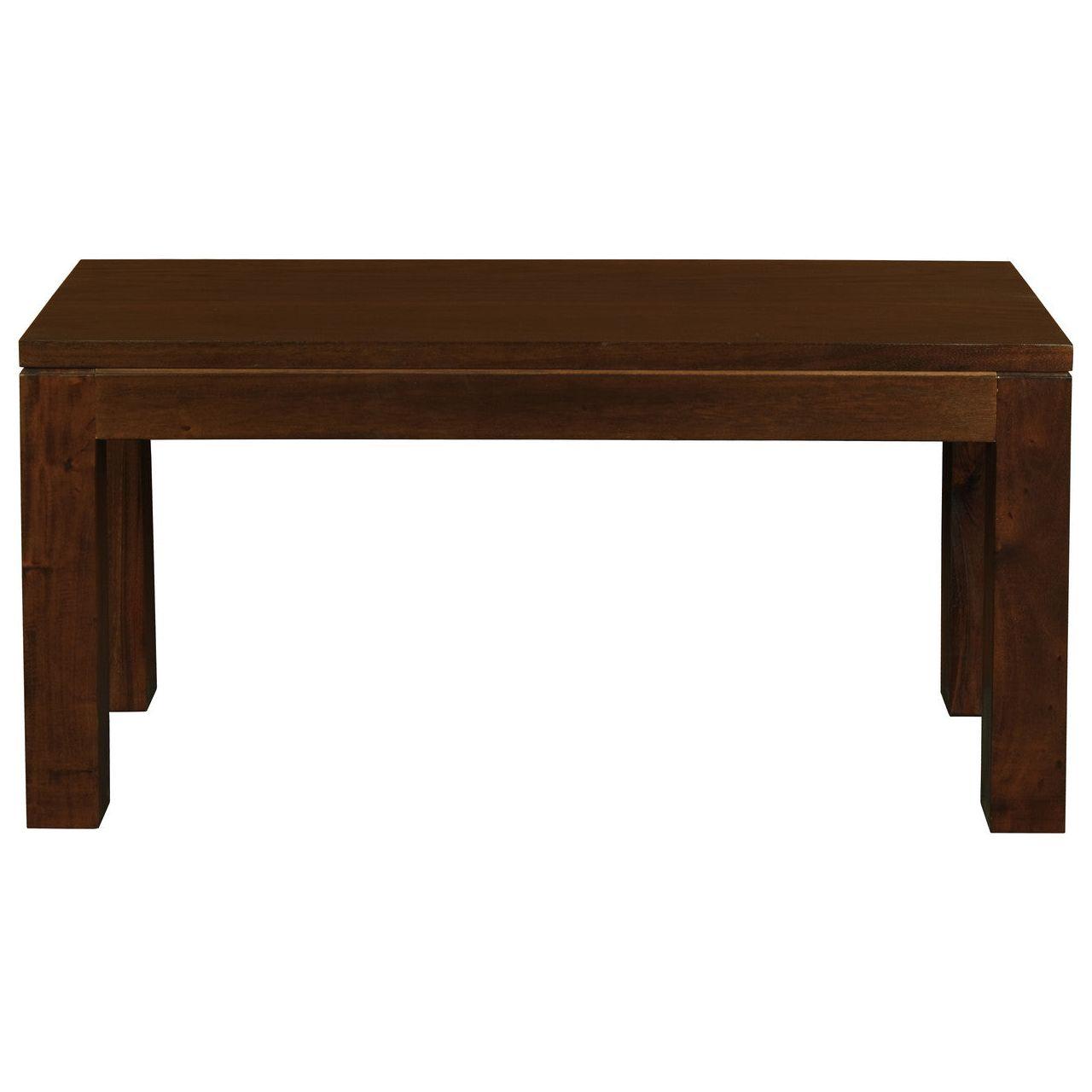 Amsterdam Solid Timber Bench 90 x 35 cm (Mahogany)
