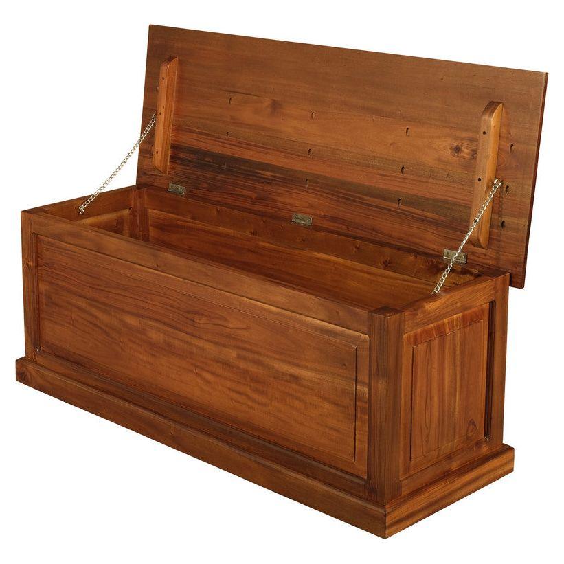 Tasmania Blanket Box - Medium (Light Pecan)
