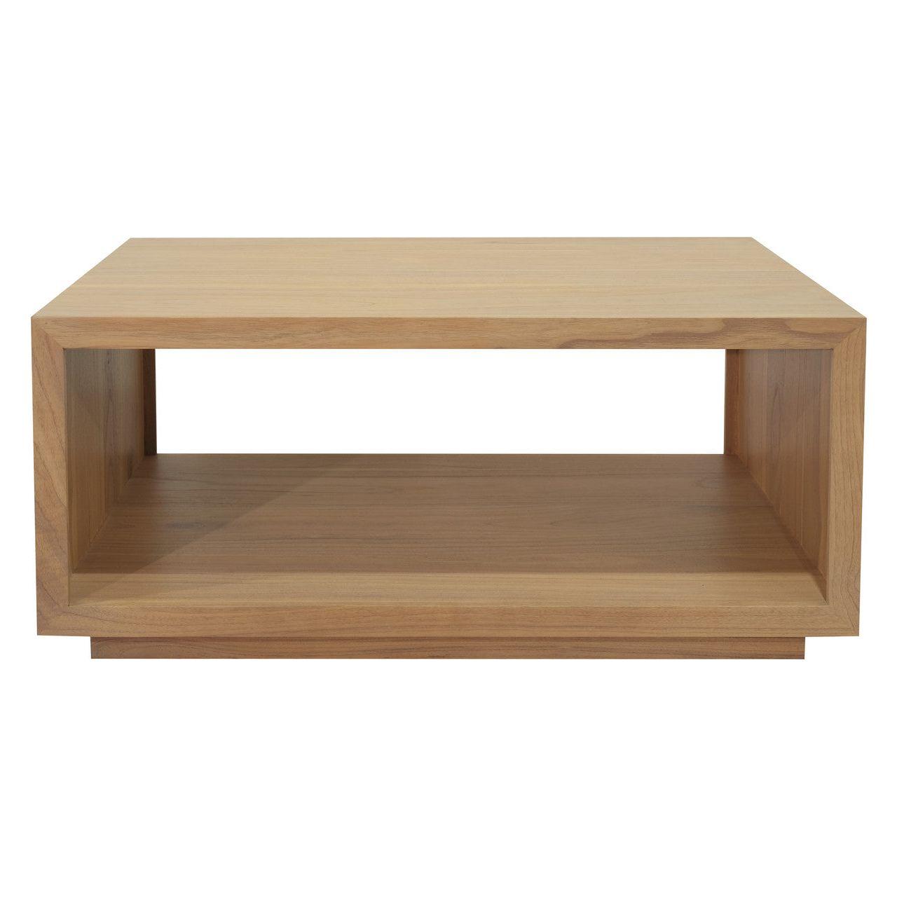 Oscar Solid Mindi Timber Coffee Table (Natural)