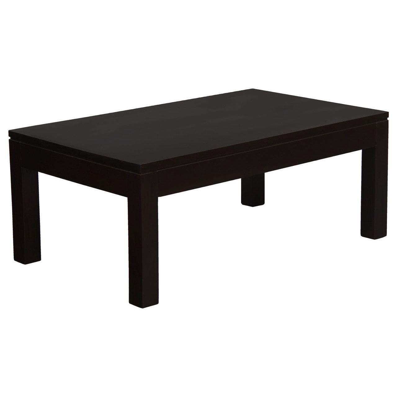 Amsterdam Solid Mahogany Timber Coffee Table (Chocolate)