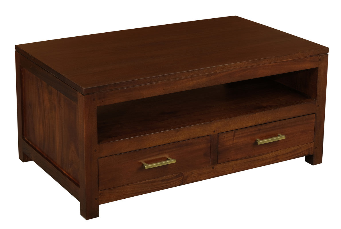 Paris 4 Drawer Coffee Table (Mahogany)