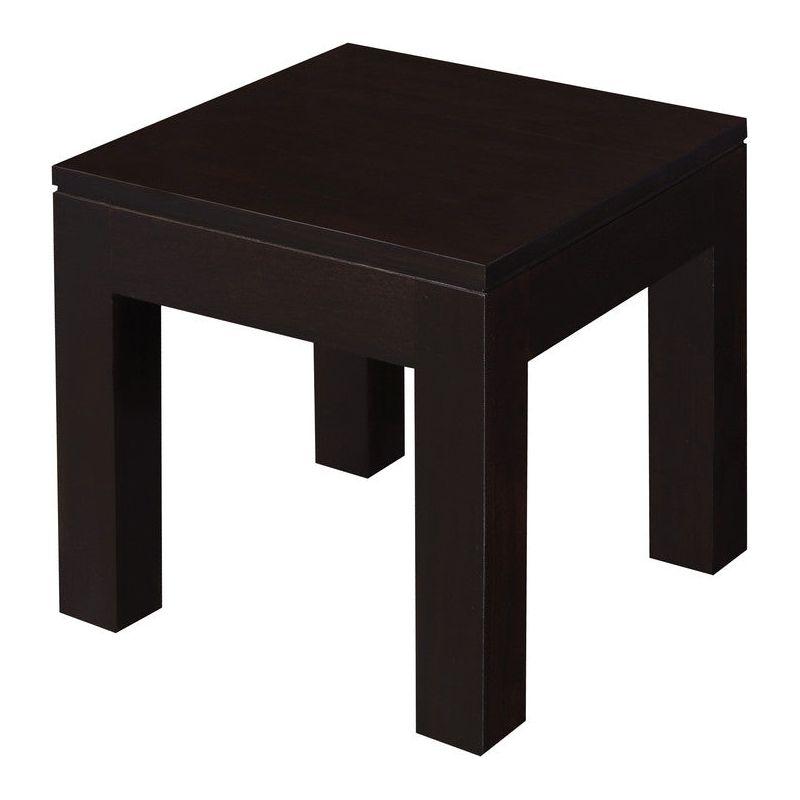 Amsterdam Solid Timber Lamp Table (Chocolate)