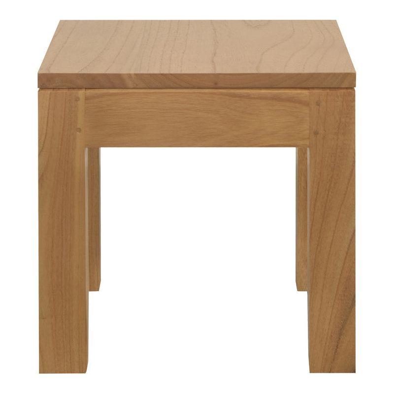 Amsterdam Solid Timber Lamp Table (Natural)