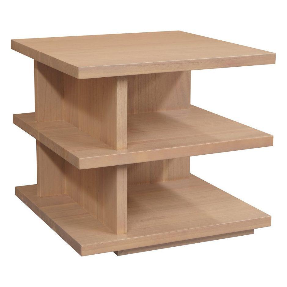 Hudson Oversized Square Side Table (Natural)