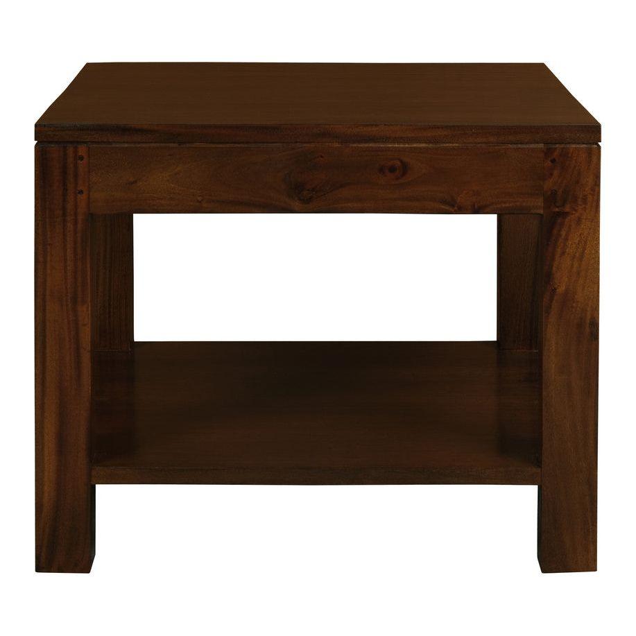 Amsterdam Solid Mahogany Timber Lamp Table 60 x 60 cm (Mohagany)