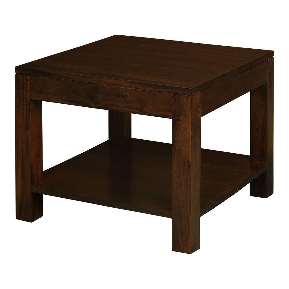 Amsterdam Solid Mahogany Timber Lamp Table 60 x 60 cm (Mohagany)