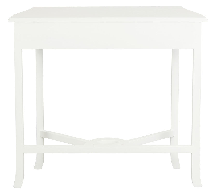 Jepara Carved Sofa Table (White)