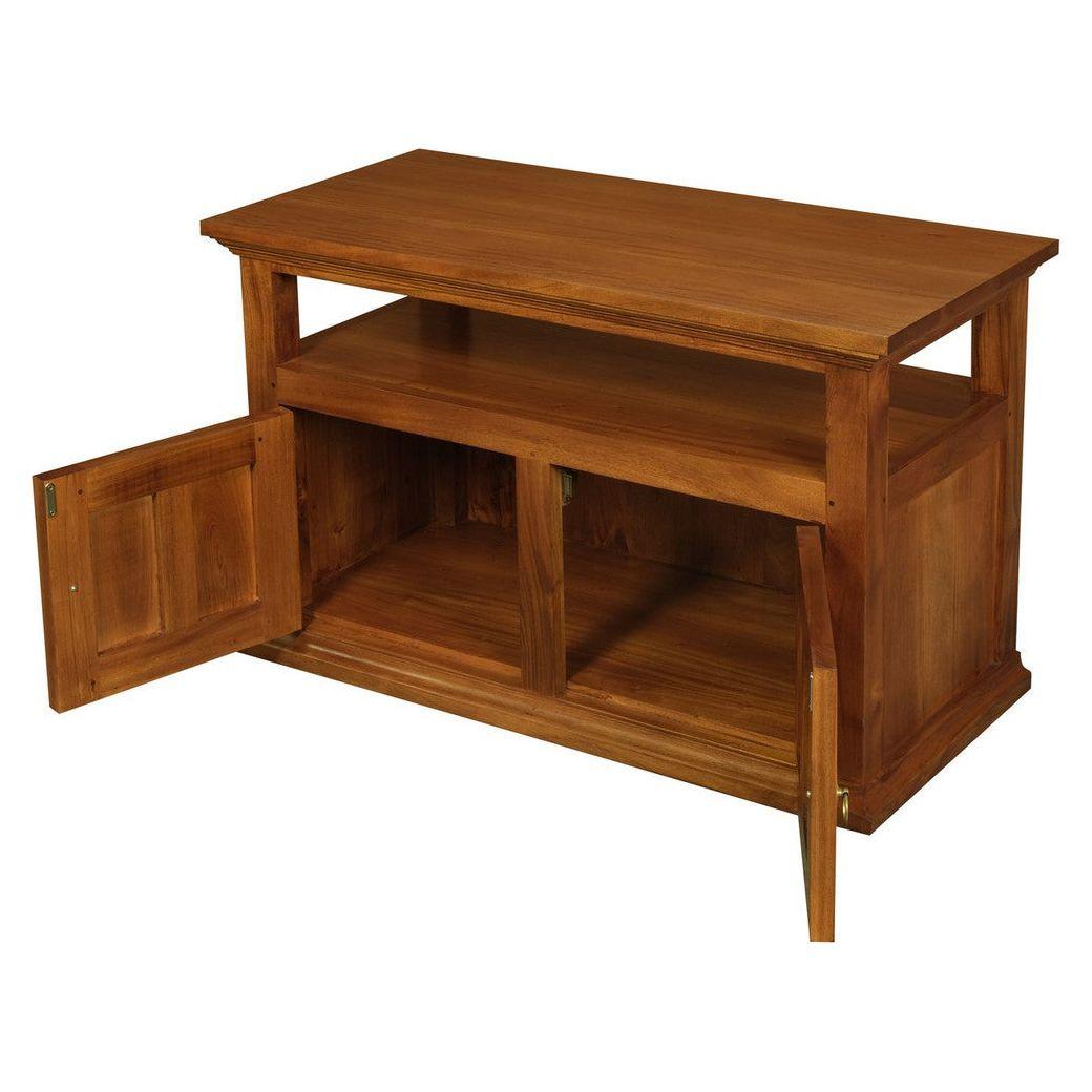 Tasmania 2 Door TV Stand (Light Pecan)