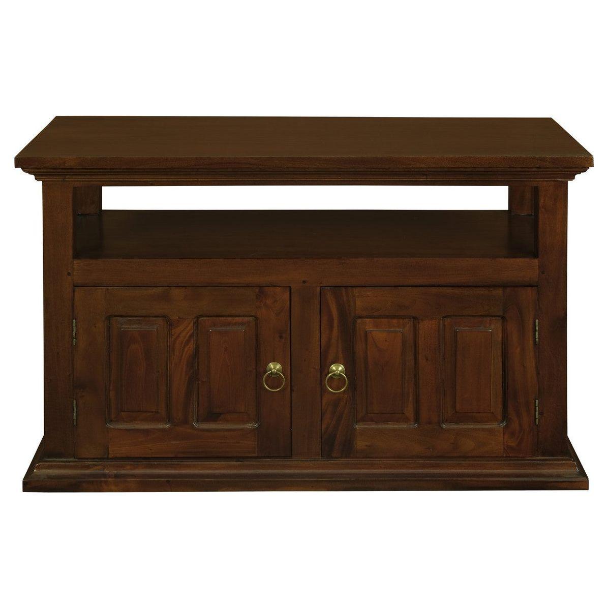 Tasmania 2 Door TV Stand (Mahogany)