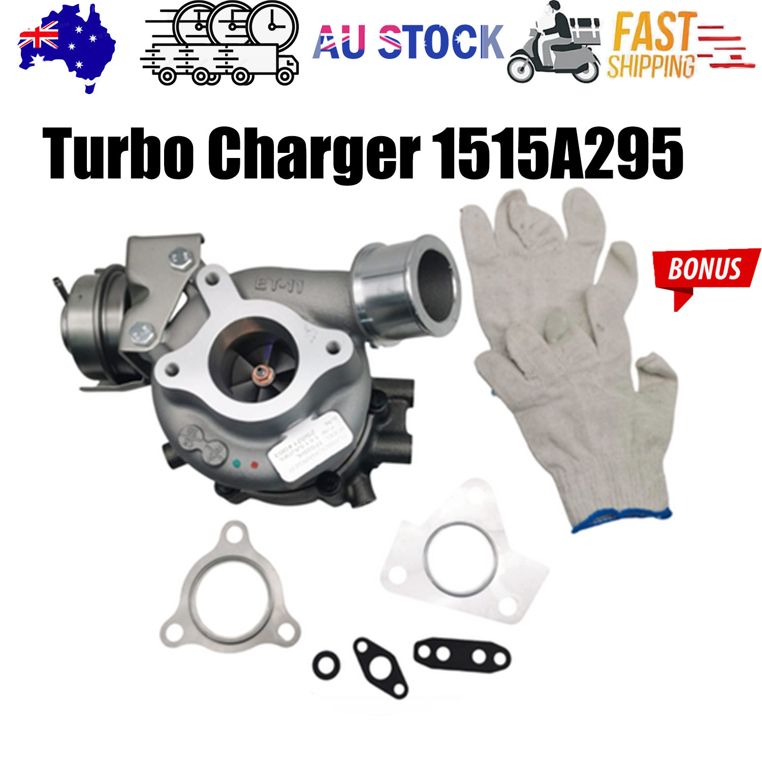 NEW Turbo Charger 1515A295 For Mitsubishi MQ Triton Pajero Sport 4N15 2.4L AU
