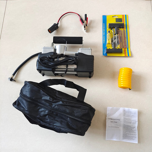 Car Air Compressor 12V 4WD Portable Tyre Inflator Deflator Truck Pump 150PSI