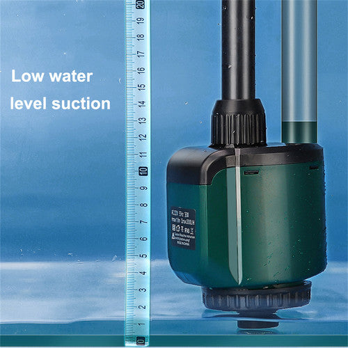 36W aquarium sand washer with plug adapter & 15W 66LED RGBW aluminum shell bracket light 40CM/28-key control