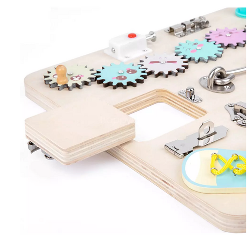 Sensory Toys Activity Board Educational Learning Toys Brain Games Preschool AU