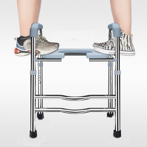 Upgrade Raised Toilet Seat 19.3"-25.2" 150kg Universal Toilet Riser for Elderly