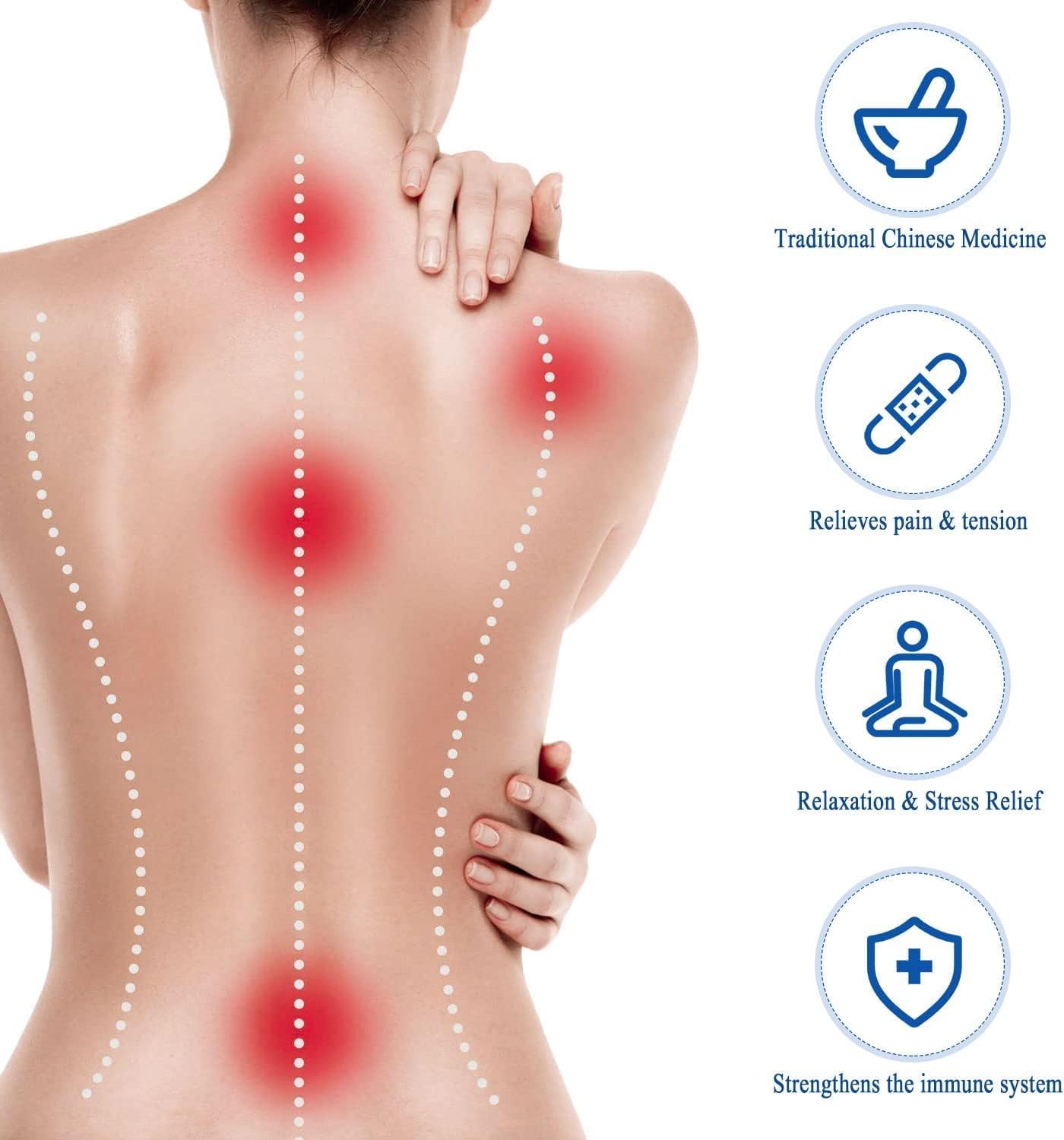 Blue Massage Acupressure Mat Yoga Sit Lying Mats Pain Stress Soreness Relax AU NEW