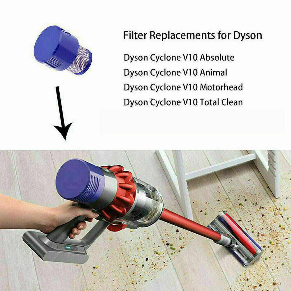 Replacement Filter for Dyson V10 Absolute, V10 Animal, SV12 Detect Vacuum Hepa