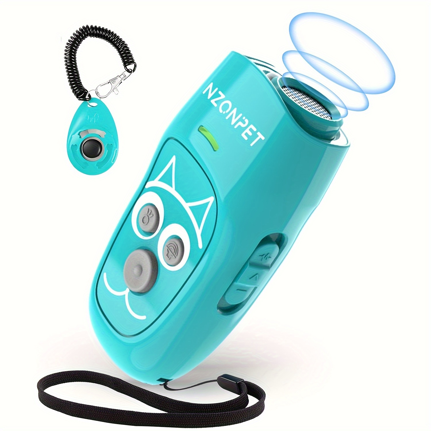 Ultrasonic 3 in 1 Dog Barking Deterrent Devices, 3 Frequency Dog Training Blue