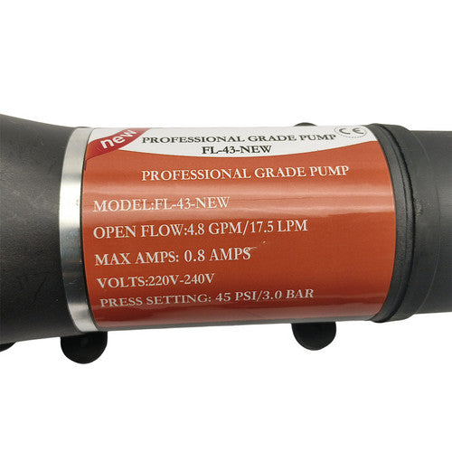 High Pressure Water Pump 45PSI for Camping Caravan Garden Caravan Boat Marine