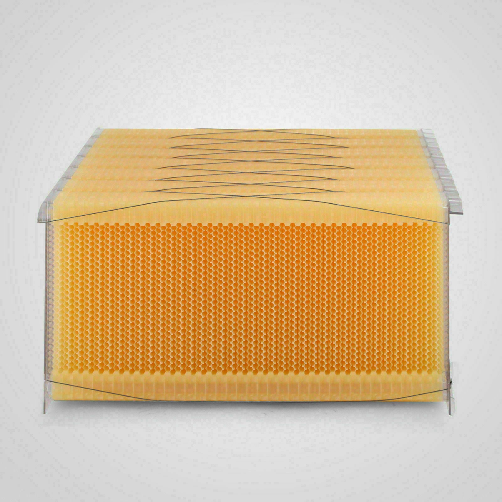 Neweast 7Pcs Flow Bee Comb Hive Frames For Wooden Beekeeping Beehive House