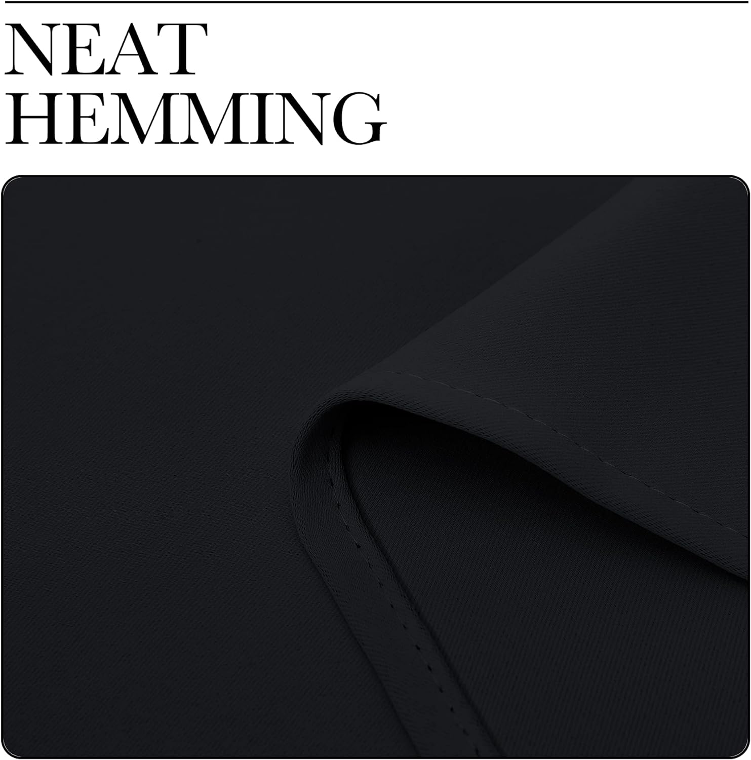 2X Blockout Curtains 100% Blackout Window Curtain Draperies Pair Eyelet 3 Layers 132CM(W) x 114CM(D)