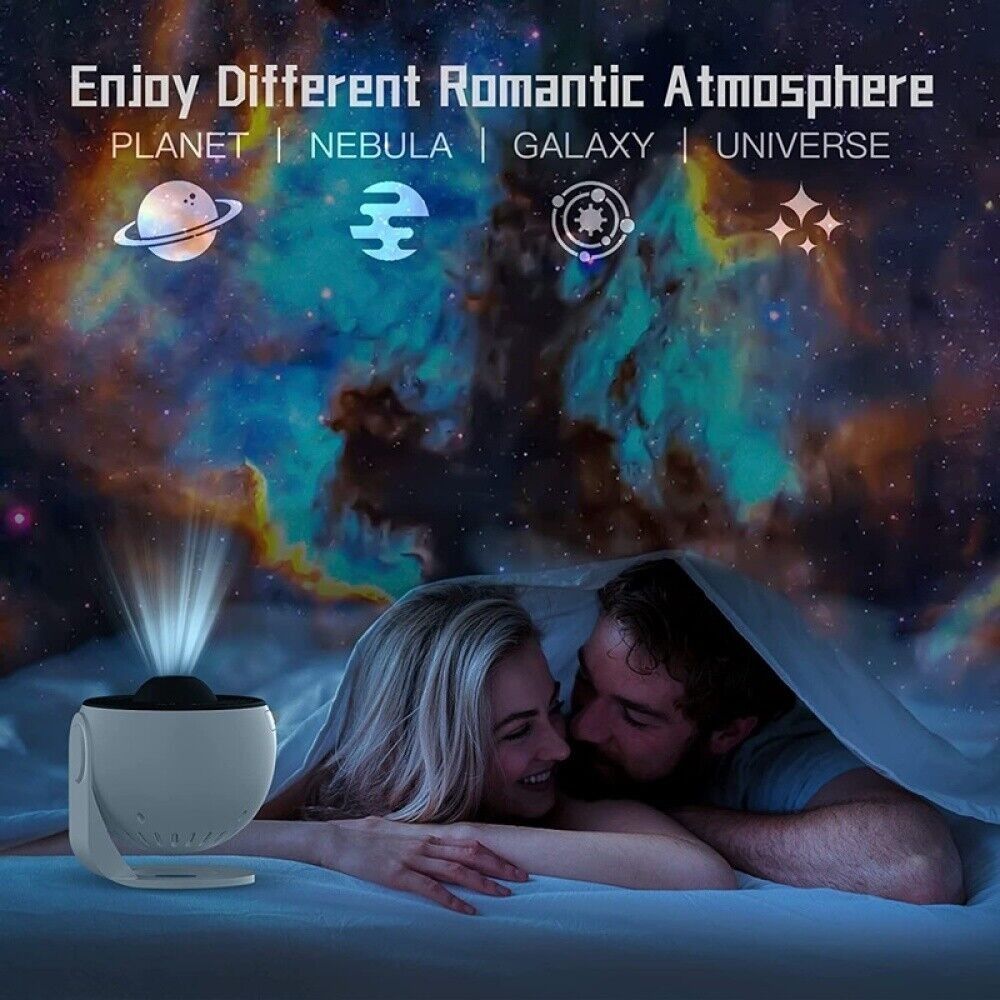 13in1 Galaxy Starry Sky Projector Night Light Rotating LED Planetarium Star Lamp