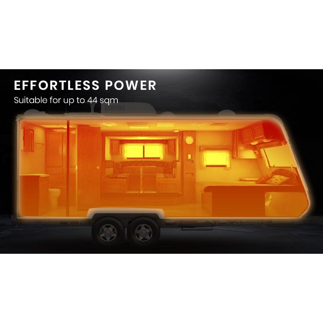 Thermomate Diesel Heater 12V 5kW Caravan Tank Remote Camper Trailer Van Air Motorhome Parking RV