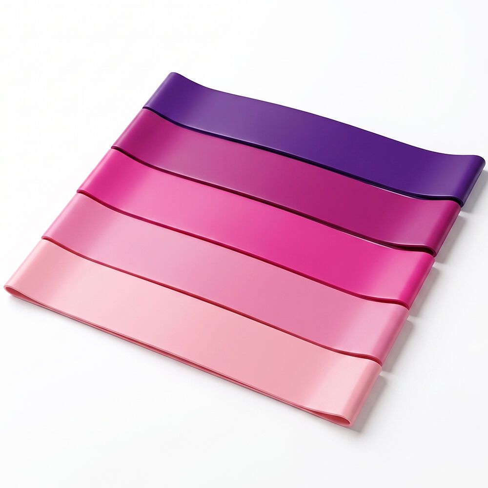 PROFLEX 5-Piece TPE Resistance Band Set, Pink