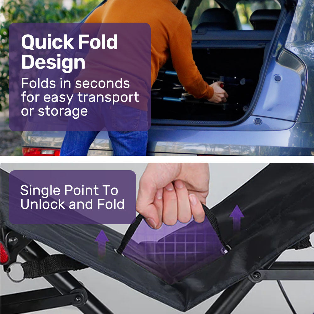 EQUIPMED Upright Rollator Walker with Forearm Support Rests, Mobilty Aid with Seat, Blue