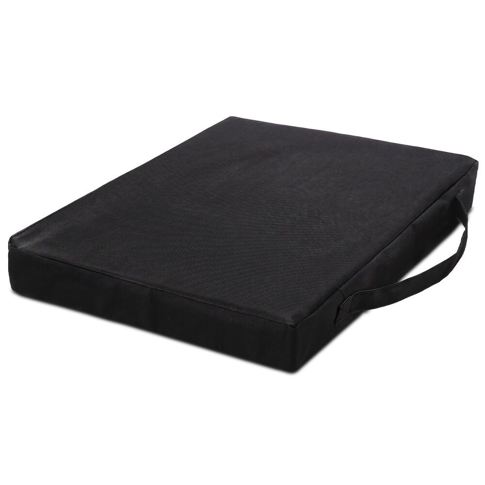 EQUIPMED Portable Padded Stadium Seat, Black