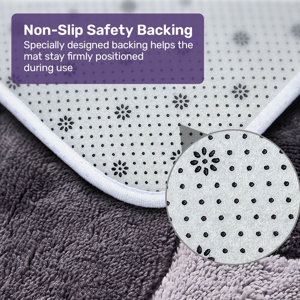 Soft 2-Piece Bathroom Mat Set