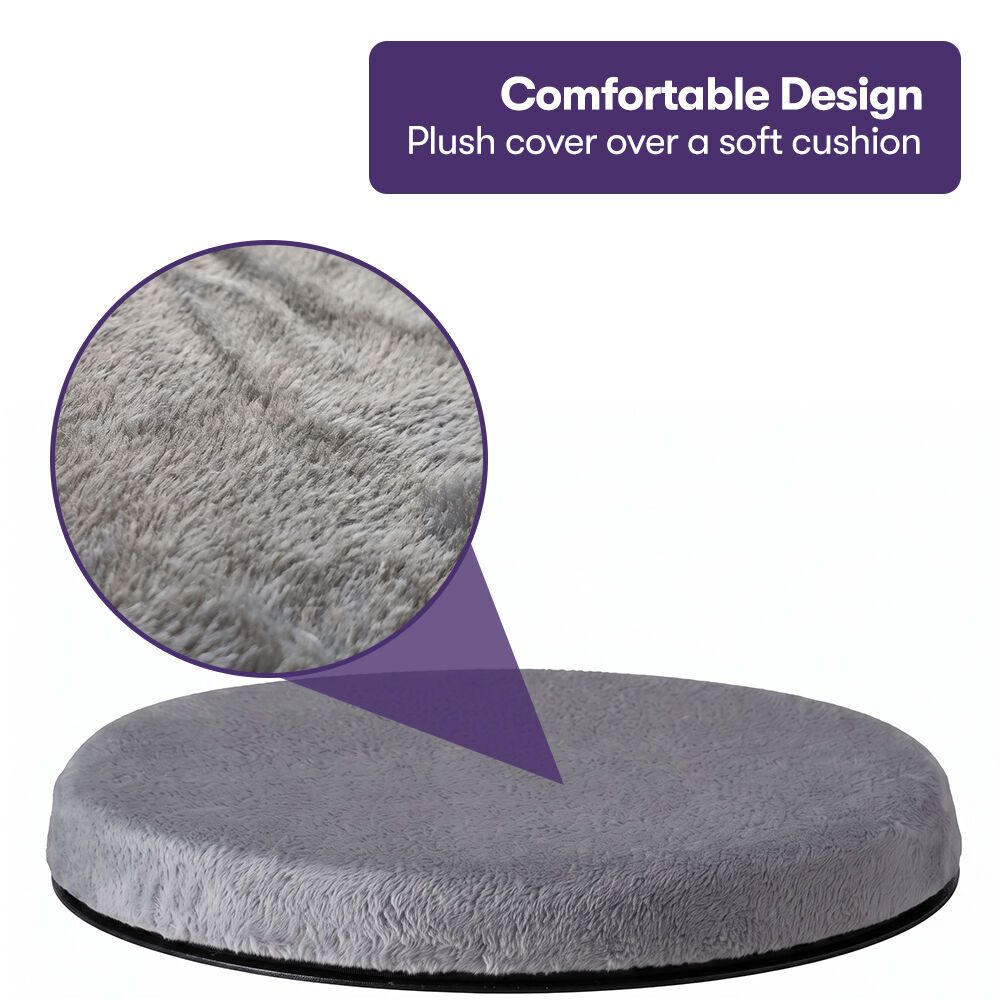 EQUIPMED 360° Swivel Car Seat Cushion with Anti Skid Base