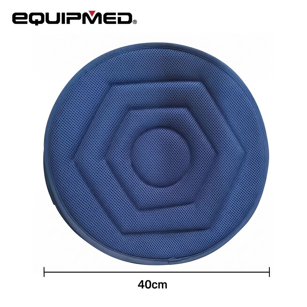 EQUIPMED 360° Swivel Car Seat Cushion, Blue