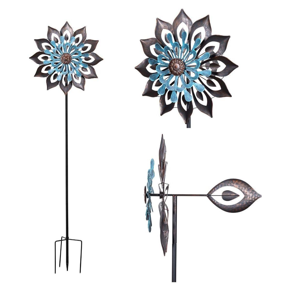 Iris flower Wind spinner