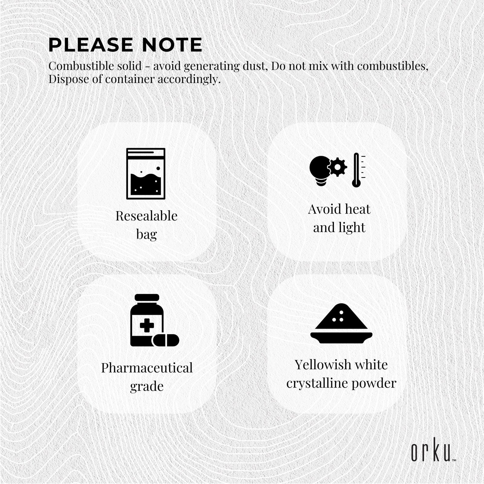 1Kg Sodium Ascorbate Powder - Vitamin C Buffered Pharmaceutical Ascorbic Acid