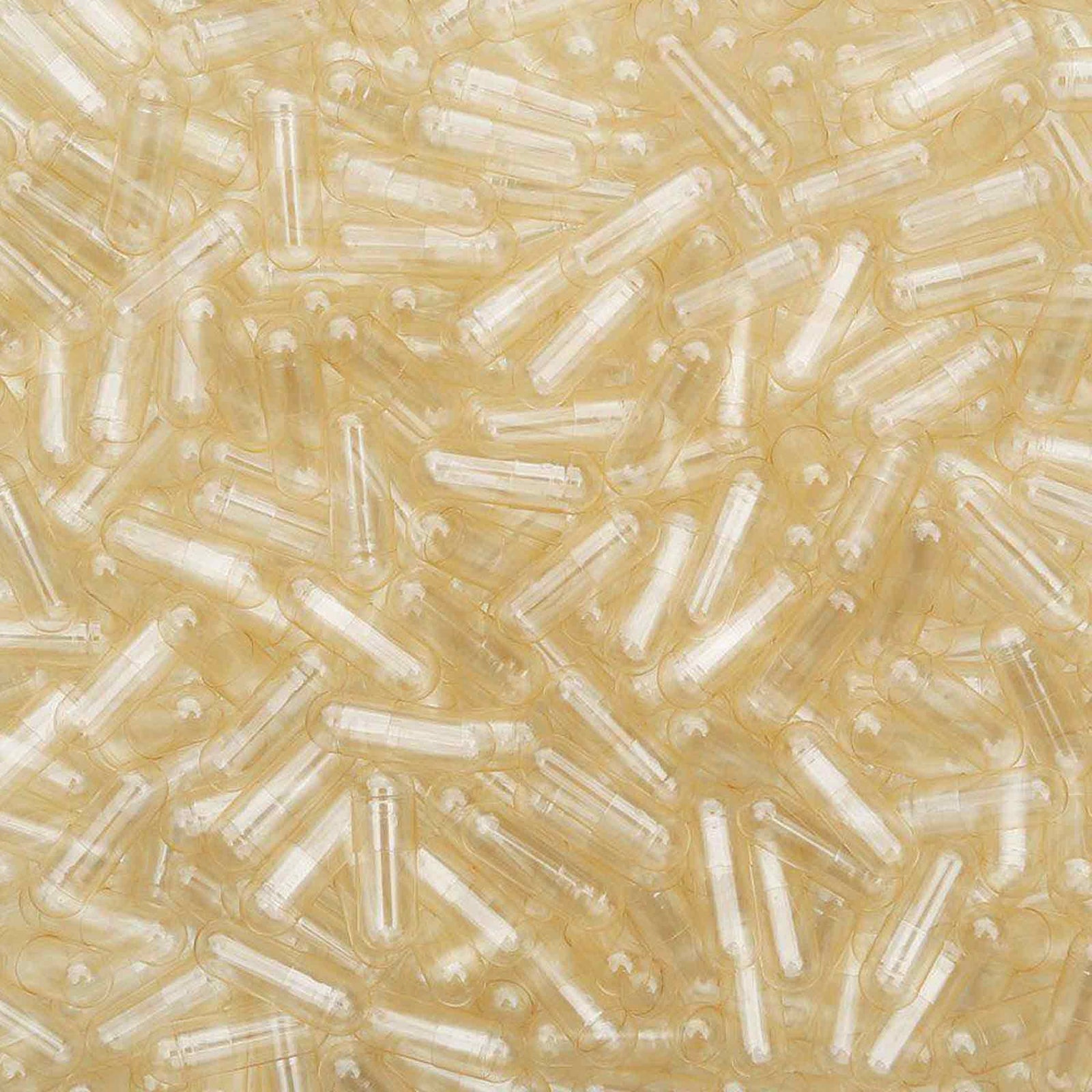 100x Empty Vegetable Capsules Size 00 - Unfilled Vege Vegan Clear Caps