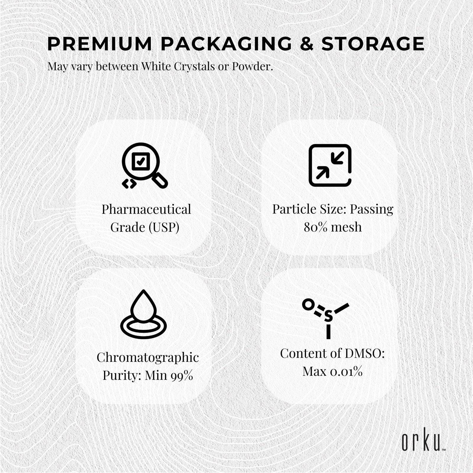 100g MSM Powder or Crystals - 99% Pure Methylsulfonylmethane Dimethyl Sulfone